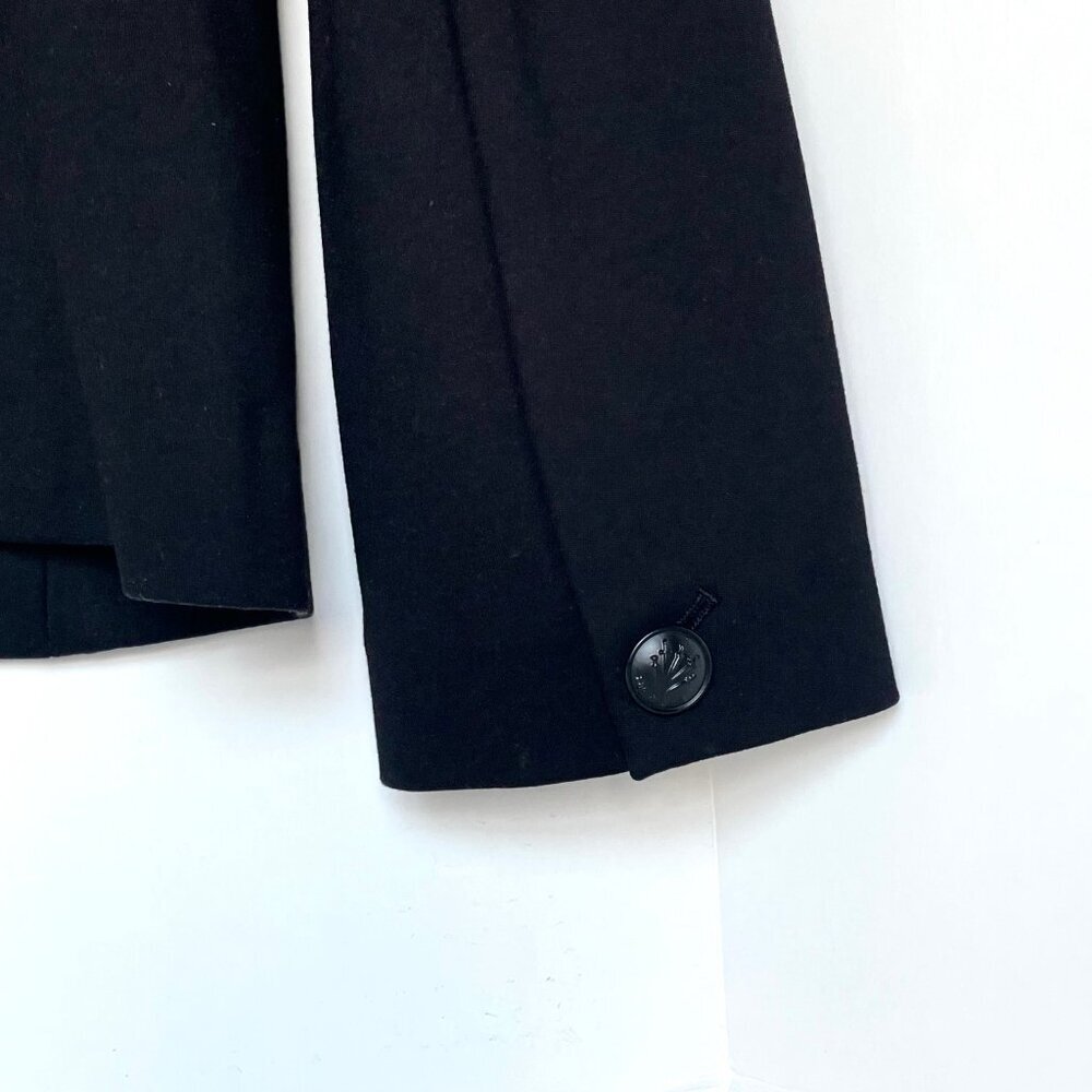 Rag & Bone Sadie Ponte Blazer Black Tailored Stretch Jacket Size 8 - Picture 9 of 16